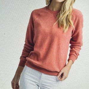 Southern Tide Seaside Retreat Heather Sweatshirt - Dusty Coral - Large
